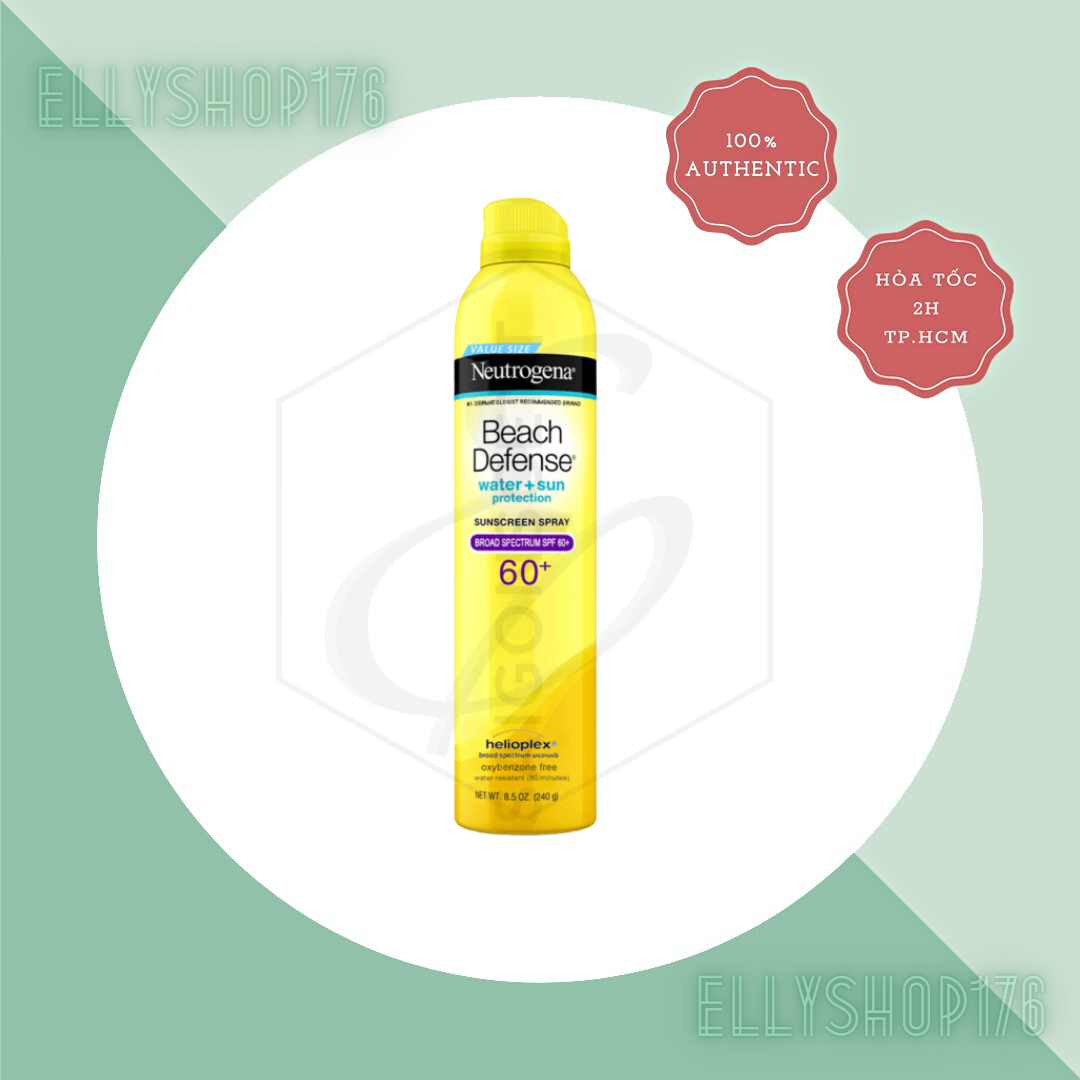 Xịt Chống Nắng Neutrogena Beach Defense SPF 60+      240g